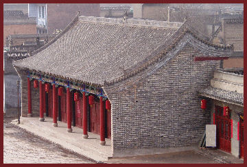 Pingyao Temple, very early Han style