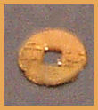 A banlian, the most common coin of the Qin and still in use in 1911 at the end of the imperial period