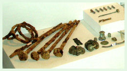 Iron bolts, nails and other fasteners, Luoyang palace site